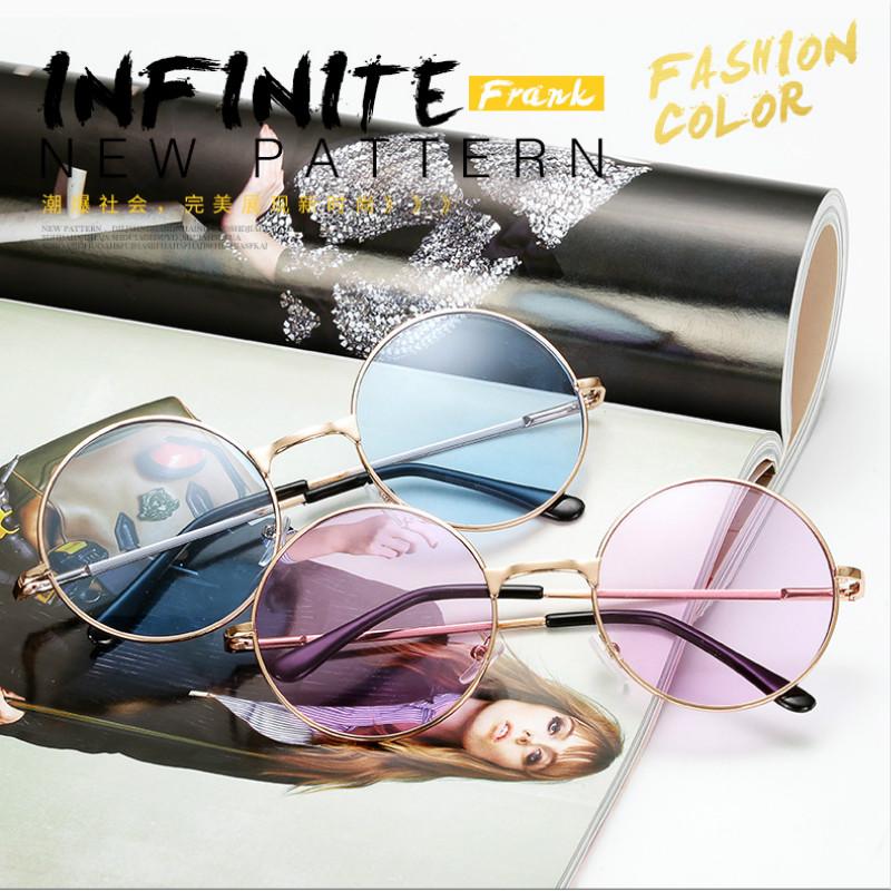 Sunglasses Women and Men Personality Cute Color Lenses Sunscreen Anti-UV Glasses Retro Round Sun Glasses Marine Eyewear UV400
Sunglasses Women and Men Personality Cute Color Lenses Sunscreen Anti-UV Glasses Retro Round Sun Glasses Marine Eyewear UV400