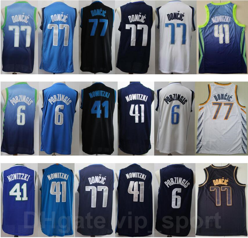 Men Basketball Cheap Luka Doncic Jersey 77 Kristaps Porzingis 6 Dirk Nowitzki 41 Edition Earned City Stitched Navy Blue Black White, 77 blue
Men Basketball Cheap Luka Doncic Jersey 77 Kristaps Porzingis 6 Dirk Nowitzki 41 Edition Earned City Stitched Navy Blue Black White, 77 blue