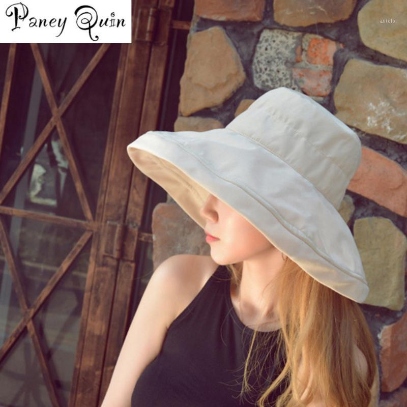 Summer Fashion Women Girl Sun Hat CAPS Foldable Cotton Ladies Wide STRAW Hats Outdoor Leisure Beach hats sun protection1, Black
Summer Fashion Women Girl Sun Hat CAPS Foldable Cotton Ladies Wide STRAW Hats Outdoor Leisure Beach hats sun protection1, Black