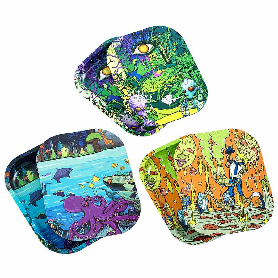 Rolling trays Manetic tray with lid metal Cigarette tray Pan Oil Square Tray Dab Tool Holder
Rolling trays Manetic tray with lid metal Cigarette tray Pan Oil Square Tray Dab Tool Holder