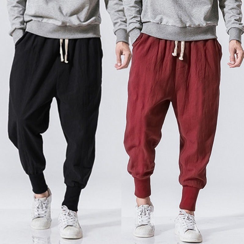 INCERUN Men Harem Pants Drawstring Cotton Joggers Solid 2020 Streetwear Drop-Crotch Trousers Men Baggy Casual Sweatpants -5XL T200706, Wine red pants
INCERUN Men Harem Pants Drawstring Cotton Joggers Solid 2020 Streetwear Drop-Crotch Trousers Men Baggy Casual Sweatpants -5XL T200706, Wine red pants