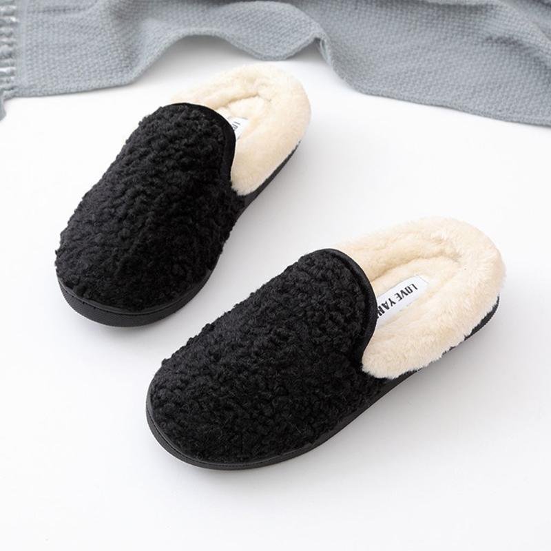Warm Winter Slippers Indoor Home Mute Cute Soft Plush Ball Women Interior Boots Slipper Woman Comfort Casual Female Shoes #5, Black
Warm Winter Slippers Indoor Home Mute Cute Soft Plush Ball Women Interior Boots Slipper Woman Comfort Casual Female Shoes #5, Black