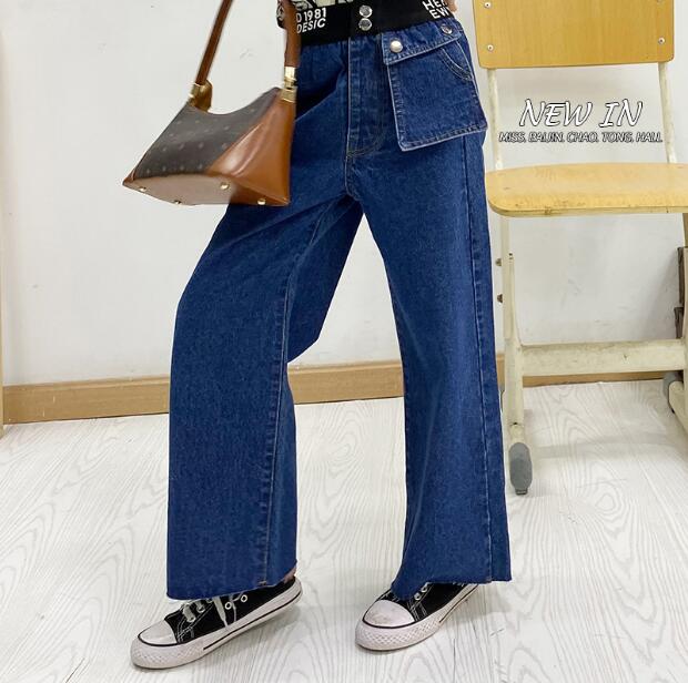 2020 new wholesale girls denim wide pants fashion autumn girls jean pants 4-10t F777, Blue
2020 new wholesale girls denim wide pants fashion autumn girls jean pants 4-10t F777, Blue