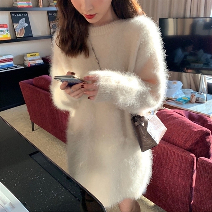 Mink Cashmere Sweater Women Pullover Loose Outside Wear Slouchy style All Over Bat Sleeve top Dress JN951 201130, 009
Mink Cashmere Sweater Women Pullover Loose Outside Wear Slouchy style All Over Bat Sleeve top Dress JN951 201130, 009