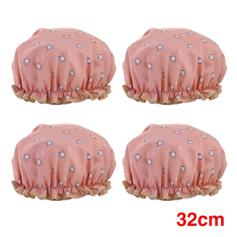 4pcs Home Salon Women Shower Cap Bathroom Adults Double Layer Bath Accessories Reusable Elastic Cute Cat Printed Waterproof PEVA
4pcs Home Salon Women Shower Cap Bathroom Adults Double Layer Bath Accessories Reusable Elastic Cute Cat Printed Waterproof PEVA