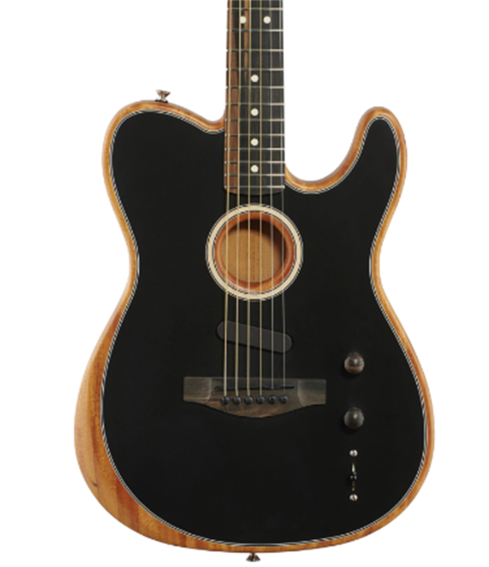 Custom Shop Acoustasonic Tele Matte Black Electric Guitar Polyester Satin Urethane Finish, Deep C Mahogany Neck, Chrome hardware guitars guitarra
Custom Shop Acoustasonic Tele Matte Black Electric Guitar Polyester Satin Urethane Finish, Deep C Mahogany Neck, Chrome hardware guitars guitarra