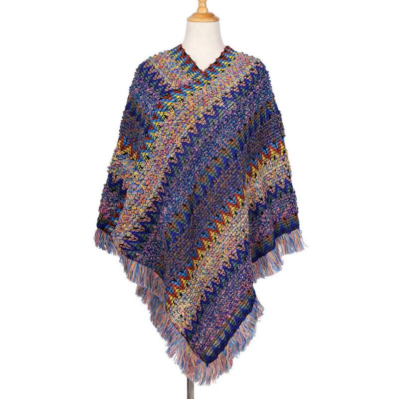 Jacquard Tassel Knit Shawl for Women Neckerchief Knitting Scarf Stripe Scarves Muffles Blanket Female Knitted Wrap Coat
Jacquard Tassel Knit Shawl for Women Neckerchief Knitting Scarf Stripe Scarves Muffles Blanket Female Knitted Wrap Coat