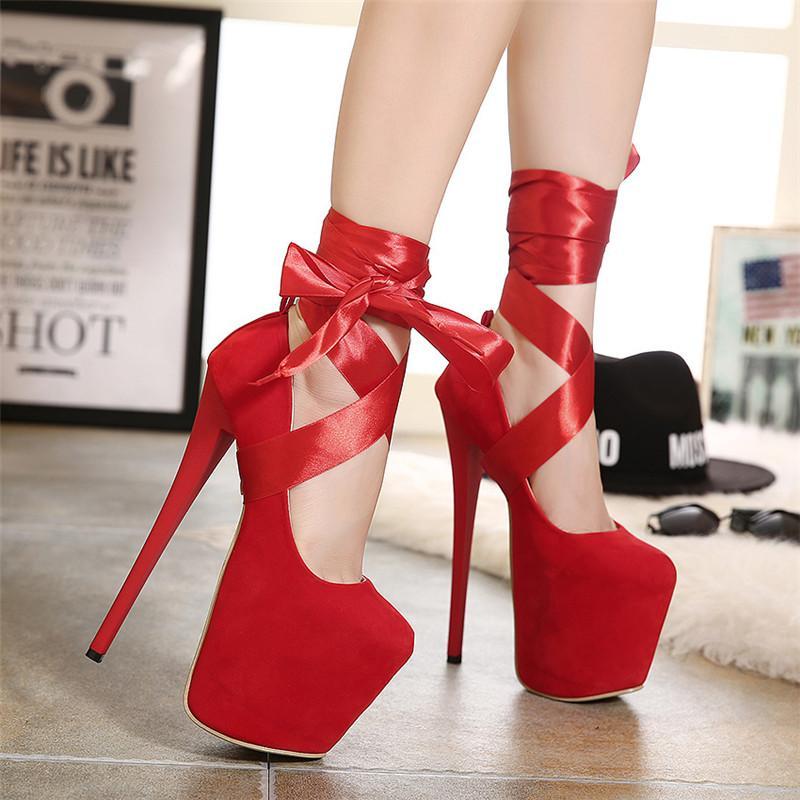 2019 Women Summer 19cm High Heels Strap Sandals Strap Stiletto Pumps Heels Red Black Korean High Stripper Shoes1
2019 Women Summer 19cm High Heels Strap Sandals Strap Stiletto Pumps Heels Red Black Korean High Stripper Shoes1