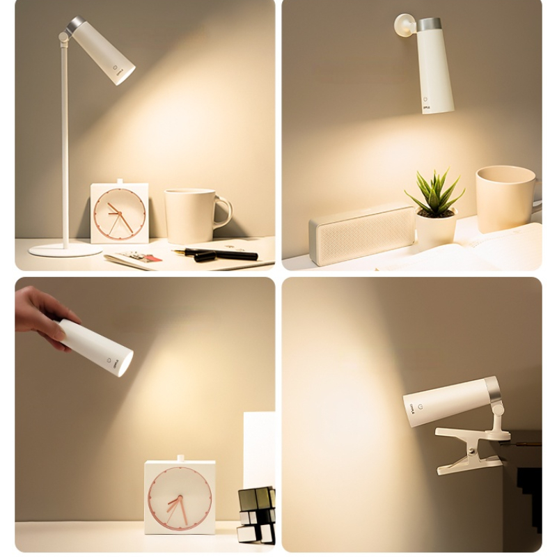 OPPLE Multifunctional 3 in 1 Desk Table Lamp USB Charging Flashlight Eye Protecting Modern Iron Office Learning Bedroom Decor