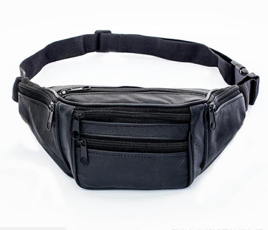 New Hot Style Men Leather Casual Fanny Pack Waist Belt Bag Purse Hip Pouch Travel Sports Waist Packs, Black
New Hot Style Men Leather Casual Fanny Pack Waist Belt Bag Purse Hip Pouch Travel Sports Waist Packs, Black