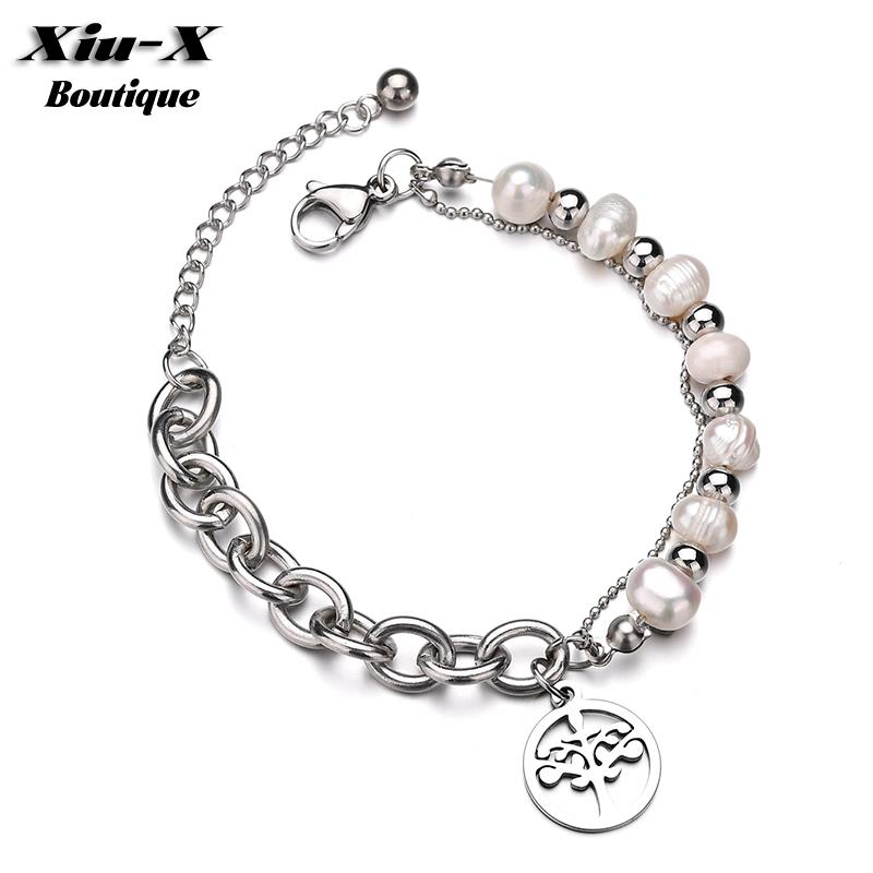 Tree Of Life Pearl Beaded Charm Bracelets For Girls Luxury Stainless Steel Rolo Chain Bracelet & Bangles For Women Jewelry Gifts
Tree Of Life Pearl Beaded Charm Bracelets For Girls Luxury Stainless Steel Rolo Chain Bracelet & Bangles For Women Jewelry Gifts