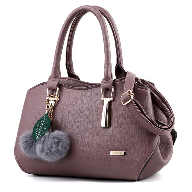 Frosted Fashion Lady's Decorated Single Shoulder Bag Handbag Crossbody With Pompoms women leather totes bag, Black
Frosted Fashion Lady's Decorated Single Shoulder Bag Handbag Crossbody With Pompoms women leather totes bag, Black