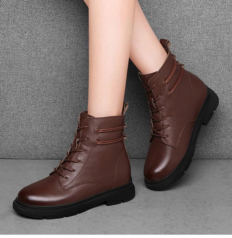 Plus Size Genuine Leather Women's Ankle Boots 2020 Winter Warm Boots Fashion Woman Shoes Ladies Casual Platform Footwear N0025, Boots shoes women
Plus Size Genuine Leather Women's Ankle Boots 2020 Winter Warm Boots Fashion Woman Shoes Ladies Casual Platform Footwear N0025, Boots shoes women