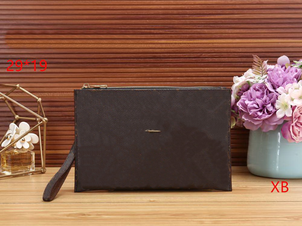 Top Quality Totes Hand bags Travel Toiletry Pouch 29cm Protection Makeup Clutch Women Leather Waterproof Cosmetic Bagsa For Womens With Dust Bag, 29x2.5x19cm
Top Quality Totes Hand bags Travel Toiletry Pouch 29cm Protection Makeup Clutch Women Leather Waterproof Cosmetic Bagsa For Womens With Dust Bag, 29x2.5x19cm