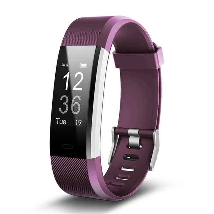 GPS Bracelet Heart Rate Monitor Waterproof Smart Fiess Tracker Wristwatch Wearable Devices For Phone Watch