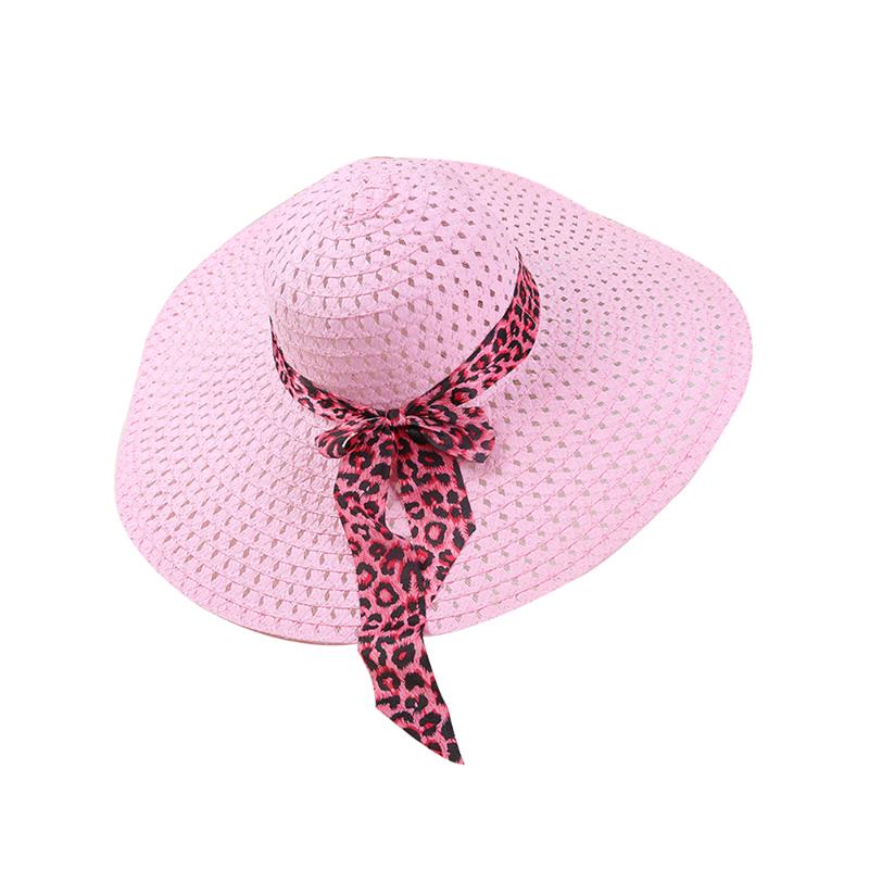 Straw Female Sun Hats Summer Bohemia Wide Brim Ribbon Bow Beach Cap Leopard Bow-knot Bandage Sweet Muitipurpose Wild Sunscreen, White
Straw Female Sun Hats Summer Bohemia Wide Brim Ribbon Bow Beach Cap Leopard Bow-knot Bandage Sweet Muitipurpose Wild Sunscreen, White