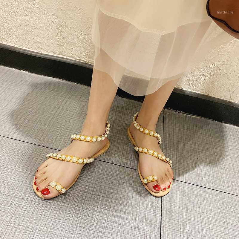 2020 New Women's Pearl Sandals,Flat Toe Flip Flops,Bohemian Beach Shoes,Serpentine Winding,Big Size 35-431
2020 New Women's Pearl Sandals,Flat Toe Flip Flops,Bohemian Beach Shoes,Serpentine Winding,Big Size 35-431