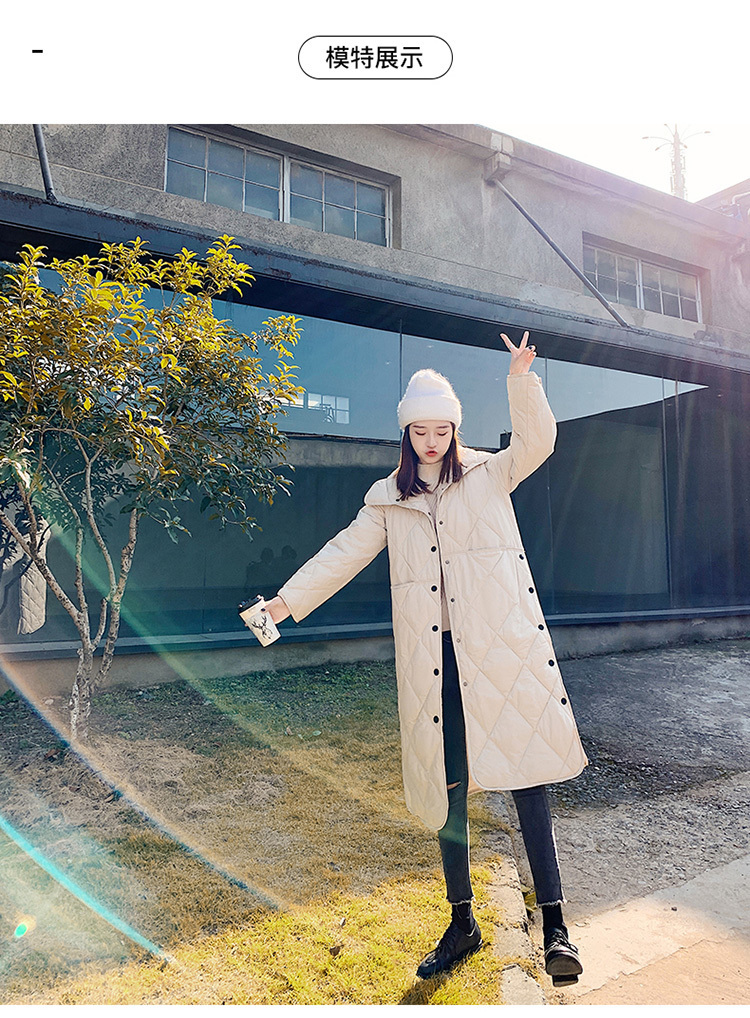 Womens Winter High quality cotton coat Elegant casual Female Overcoat warm thick 201017