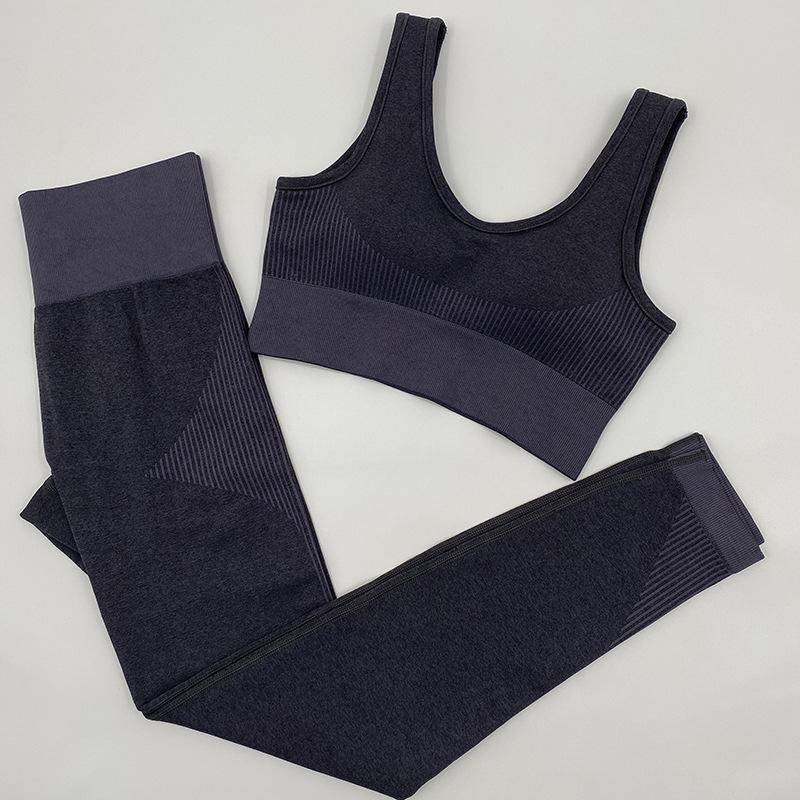 2PCS Yoga Set Women Seamless Workout Gym Suit Sportswear Sports Clothing Lounge Wear Fitness Crop Top High Waist Leggings, Bra 2
2PCS Yoga Set Women Seamless Workout Gym Suit Sportswear Sports Clothing Lounge Wear Fitness Crop Top High Waist Leggings, Bra 2