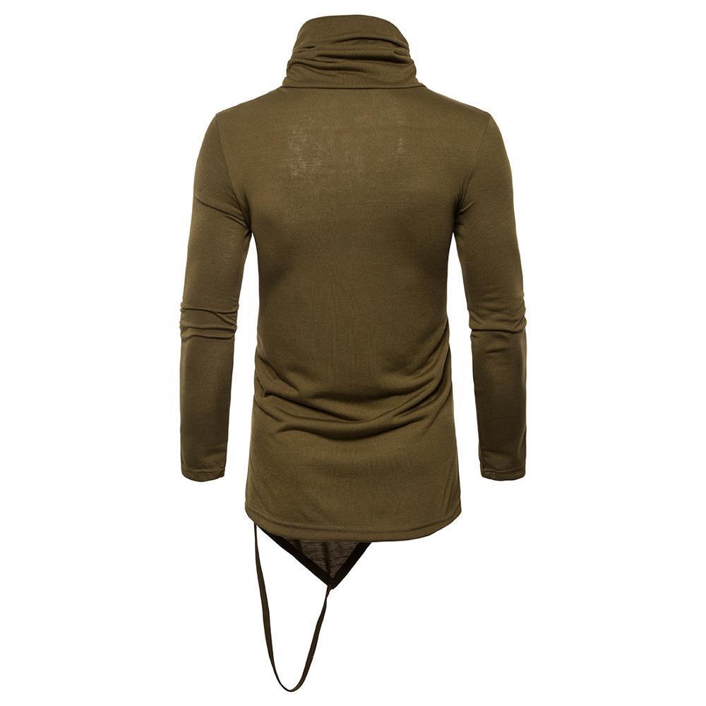 Men's Autumn T-Shirt Man Casual Round Neck Long Sleeve Tshirts 201202