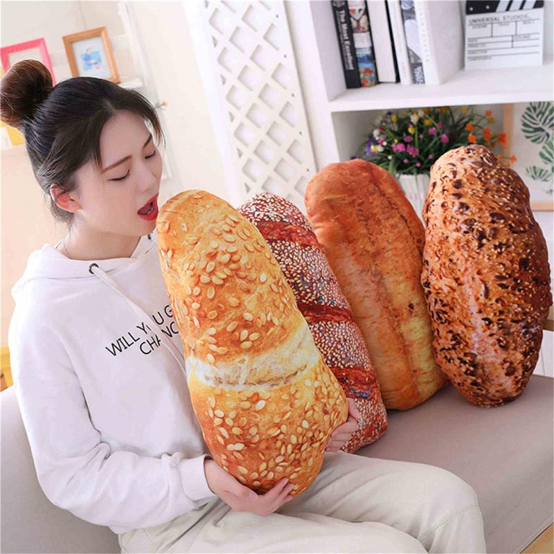 1pcs 50cm 3D Simulation Bread Shape Pillow Soft Lumbar Back Cushion Pillow Plush Stuffed Toy For Home Decoration Accessories
1pcs 50cm 3D Simulation Bread Shape Pillow Soft Lumbar Back Cushion Pillow Plush Stuffed Toy For Home Decoration Accessories