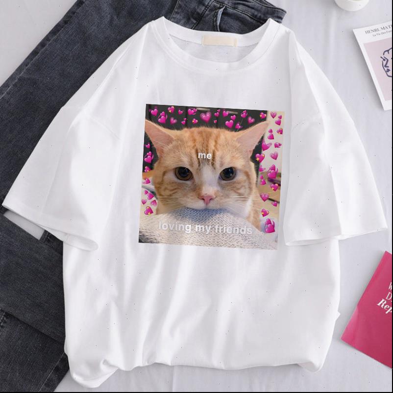 cat funny t shirt women kawaii print short sleeved o neck t shirt vintage vogue ullzang tshirt harajuku tees female, White
cat funny t shirt women kawaii print short sleeved o neck t shirt vintage vogue ullzang tshirt harajuku tees female, White