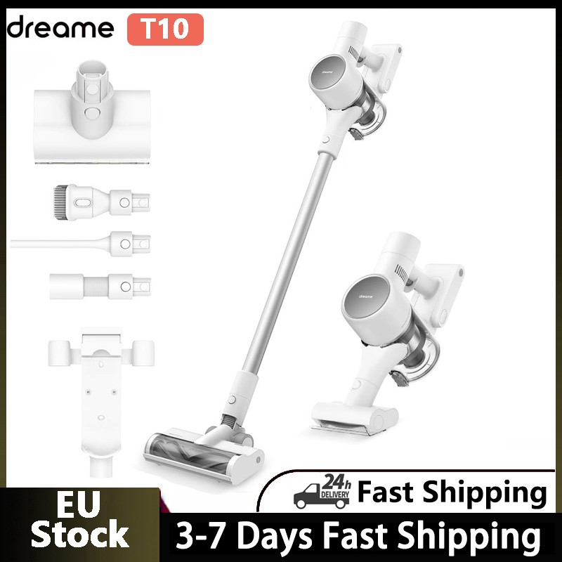 EU Stock Dreame T10 Handheld Cordless Vacuum Cleaner Intelligent All-surface Brush 20kPa All In One Dust Collector Floor Carpet Inclusive of VAT
EU Stock Dreame T10 Handheld Cordless Vacuum Cleaner Intelligent All-surface Brush 20kPa All In One Dust Collector Floor Carpet Inclusive of VAT