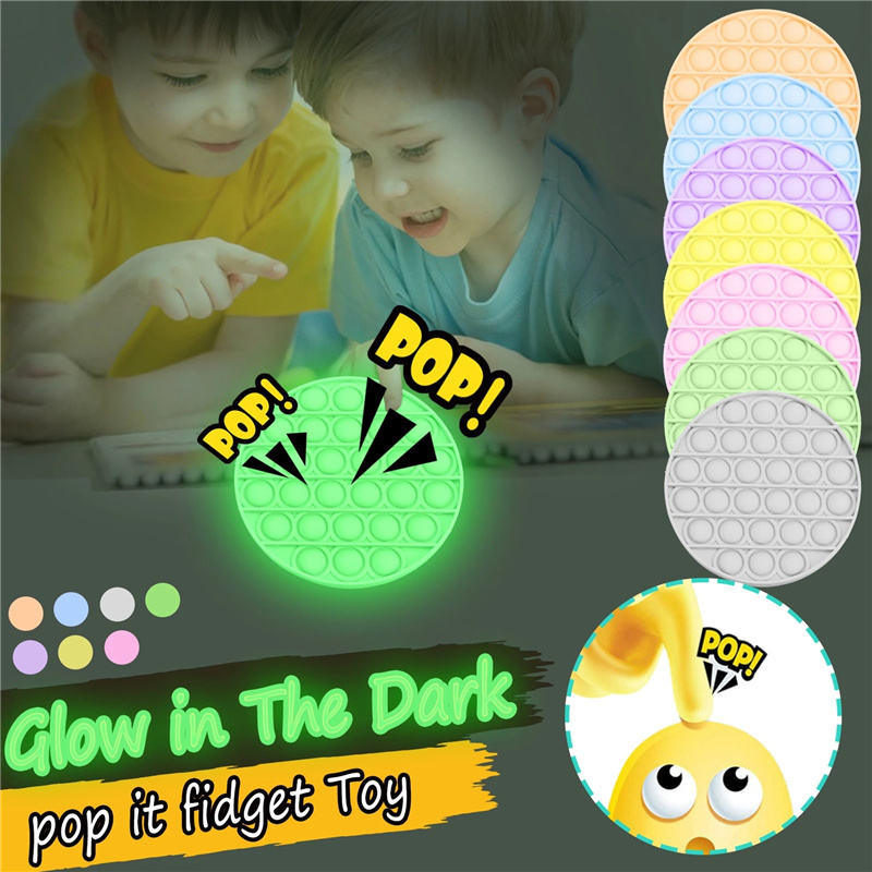 Hot Push Bubble Pop It Fidget Toy Glow In The Dark Squeeze Luminous Toys Anxiety Autism Special Needs Stress Reliever Table Game G10604
Hot Push Bubble Pop It Fidget Toy Glow In The Dark Squeeze Luminous Toys Anxiety Autism Special Needs Stress Reliever Table Game G10604