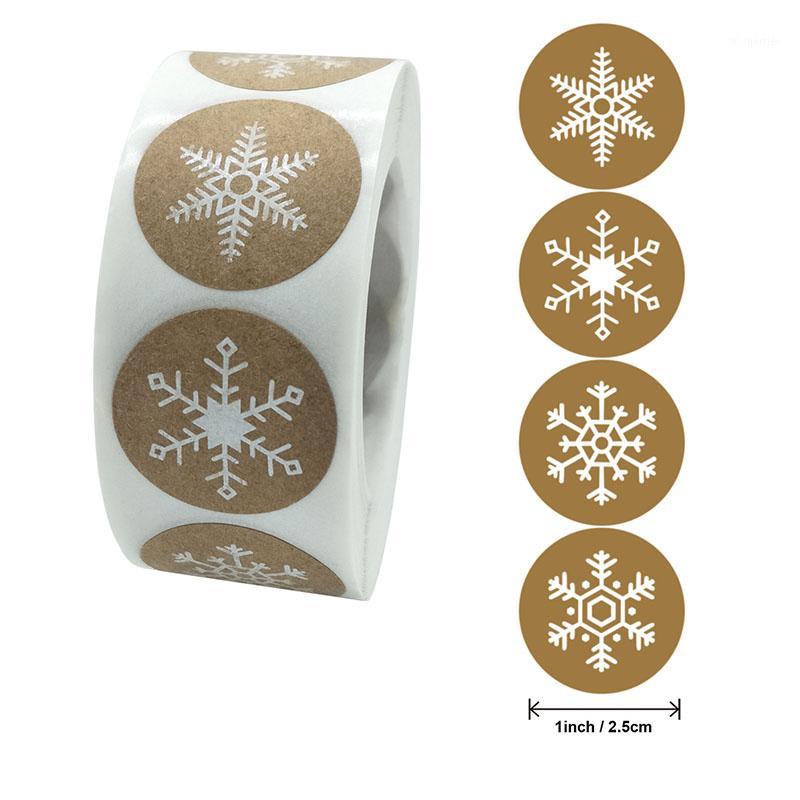 500Pcs Snowflake Print Christmas Gifts Packing Stickers DIY Handmade Gift Sticker for Bouquet Packing Box1
500Pcs Snowflake Print Christmas Gifts Packing Stickers DIY Handmade Gift Sticker for Bouquet Packing Box1