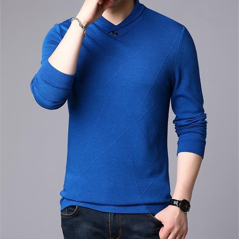 new spring and autumn tops tees long-sleeved sweater men pxmy49 201118