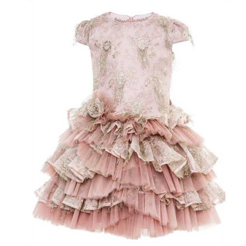 2021 Little Girls Party Dresses For Prom Lace Appliques Tiered Skirts Kids Pageant Gowns Cap Sleeves First Communion Dress, Beige
2021 Little Girls Party Dresses For Prom Lace Appliques Tiered Skirts Kids Pageant Gowns Cap Sleeves First Communion Dress, Beige