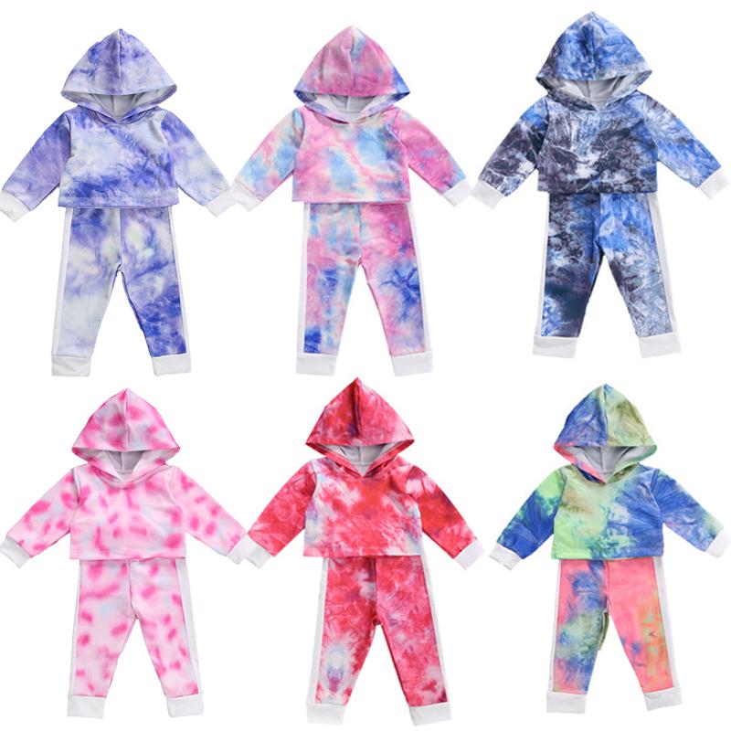 Children Baby Fashion 2pcs Outfit Set Long Sleeve Tie-dye Print Hoodie Hooded Tops Pants Tracksuit for Kids Boys Girls
Children Baby Fashion 2pcs Outfit Set Long Sleeve Tie-dye Print Hoodie Hooded Tops Pants Tracksuit for Kids Boys Girls