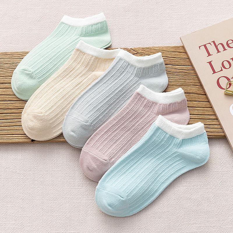 5 Pairs Women Fashion Short Socks New Breathable Sports Socks Solid Color Boat Comfortable Cotton Ankle
5 Pairs Women Fashion Short Socks New Breathable Sports Socks Solid Color Boat Comfortable Cotton Ankle