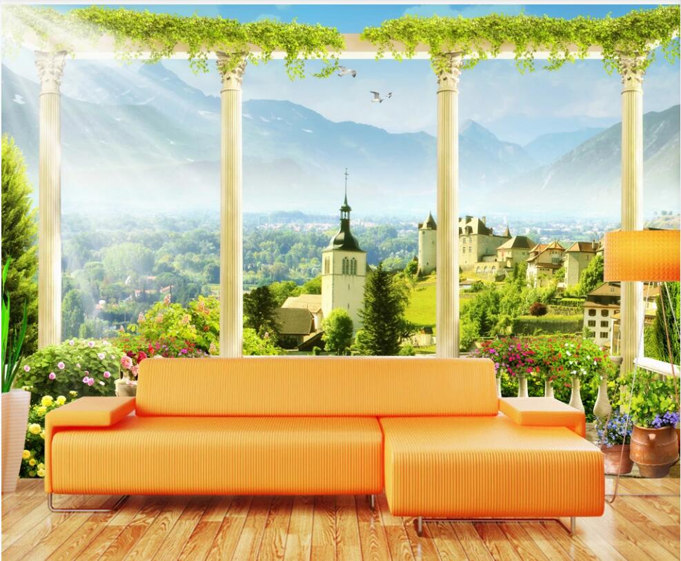 3d wallpaper custom photo mural Sunny European Roman Column Castle Landscape home decor living room 3d wall murals wallpaper for walls 3 d, Non-woven wallpaper
3d wallpaper custom photo mural Sunny European Roman Column Castle Landscape home decor living room 3d wall murals wallpaper for walls 3 d, Non-woven wallpaper