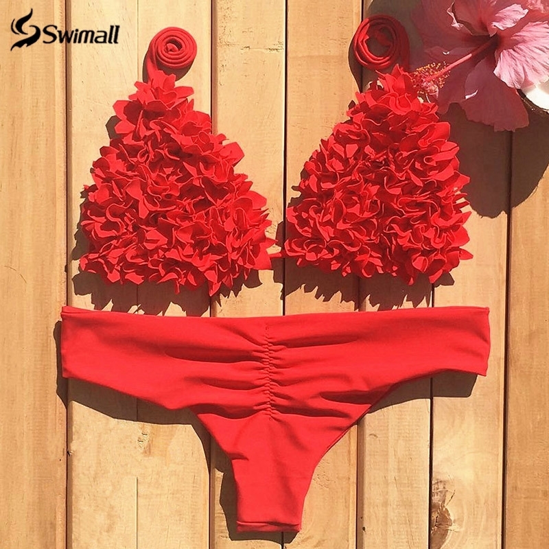 Bikini Mujer 3D Flower Swimsuit Women Swimwear Halter Brazilian Bikini Set Print Bathing Suit Swimming Suit For Girls Y200319, 07
Bikini Mujer 3D Flower Swimsuit Women Swimwear Halter Brazilian Bikini Set Print Bathing Suit Swimming Suit For Girls Y200319, 07