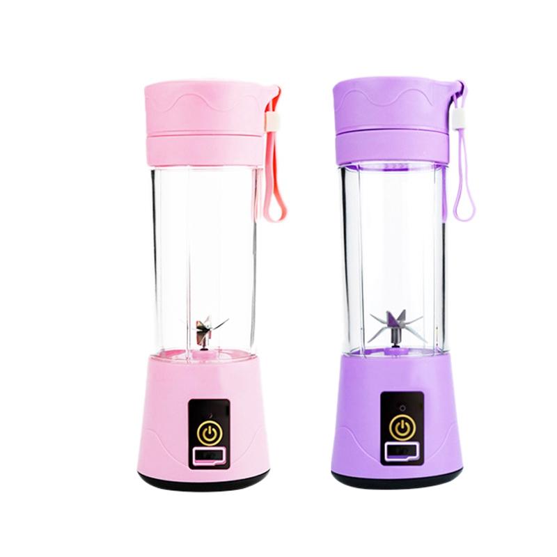 2Pcs 380Ml Portable Juicer Usb Rechargeable 6 Blades Juicer Smoothie Blender Machine Mixer Juice Cup - Purple & Pink
2Pcs 380Ml Portable Juicer Usb Rechargeable 6 Blades Juicer Smoothie Blender Machine Mixer Juice Cup - Purple & Pink