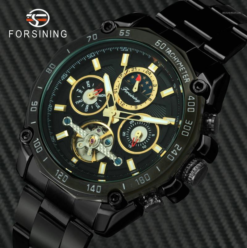 2020 NEW Fashion Automatic Sun Moon Phase Watch Tourbillon Mechanical Watches for Men Full Steel Relogio Masculino1, Gold gold
2020 NEW Fashion Automatic Sun Moon Phase Watch Tourbillon Mechanical Watches for Men Full Steel Relogio Masculino1, Gold gold