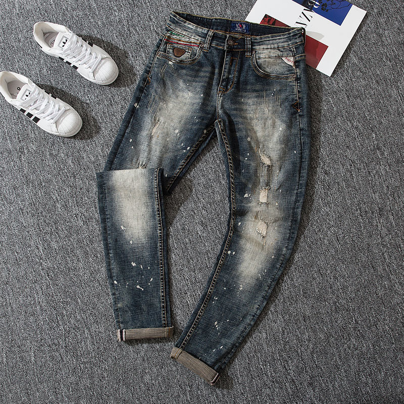 2021 New New Italian Fashion Designer Men's Brem Pants Streetwear Thin Blue Fit Buttons Classic Jeans Mnr6
2021 New New Italian Fashion Designer Men's Brem Pants Streetwear Thin Blue Fit Buttons Classic Jeans Mnr6