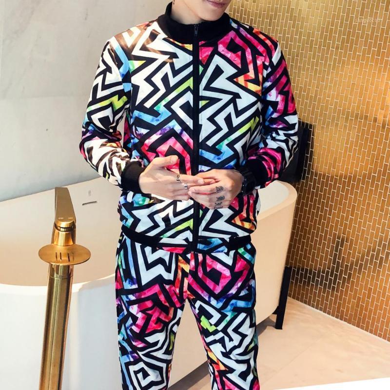 High Quality Tracksuit Men Autumn Two Piece Set Men Slim Fit Outfits Stripe Jacket And Pants Running Sportswear Set1, As picture
High Quality Tracksuit Men Autumn Two Piece Set Men Slim Fit Outfits Stripe Jacket And Pants Running Sportswear Set1, As picture