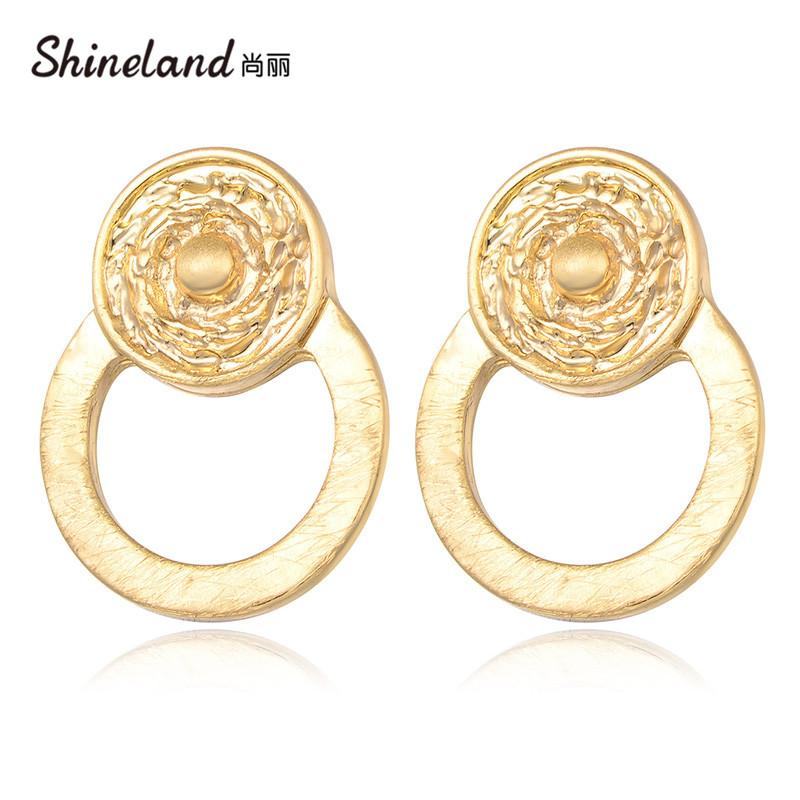 Dangle & Chandelier Shineland Round Statement Drop Earrings 2021 For Women Fashion Vintage Handmade Drawing Geometric Brincos Mother's Day G
Dangle & Chandelier Shineland Round Statement Drop Earrings 2021 For Women Fashion Vintage Handmade Drawing Geometric Brincos Mother's Day G