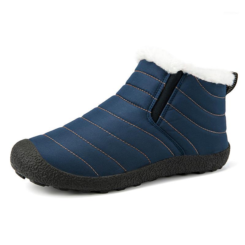 Snow Boots Men Shoes Warm Plush Fur Ankle Boots Winter Cotton Slip On Flat Casual Couple Shoes Waterproof Ultralight Footwear1, Black pu
Snow Boots Men Shoes Warm Plush Fur Ankle Boots Winter Cotton Slip On Flat Casual Couple Shoes Waterproof Ultralight Footwear1, Black pu