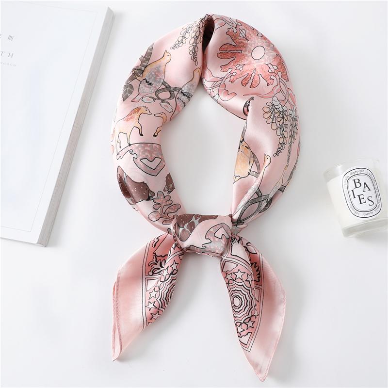 2020 Female Silk Neck Scarf Shawls Head Band Foulard Women Office Neckerchief Animal Design Print Kerchief Spring Scarves
2020 Female Silk Neck Scarf Shawls Head Band Foulard Women Office Neckerchief Animal Design Print Kerchief Spring Scarves
