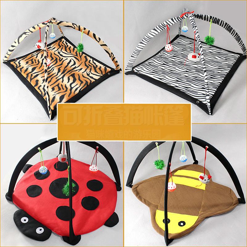 Pet Cat Cute Tent Bed Kitten Play Toys Mobile Activity Playing Toys Cats Bed Pad Blanket House Pet Furniture with Ball Supplies
Pet Cat Cute Tent Bed Kitten Play Toys Mobile Activity Playing Toys Cats Bed Pad Blanket House Pet Furniture with Ball Supplies