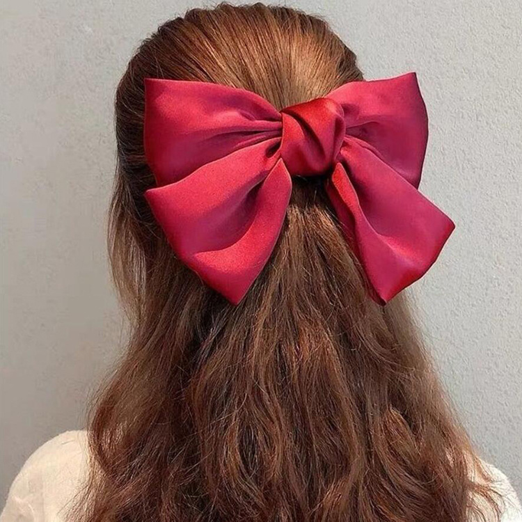 Baby Girls Hairbow Clips 2020 fashion lovely Solid Big Bowknot hairpin children's duckbill clip spring clip
Baby Girls Hairbow Clips 2020 fashion lovely Solid Big Bowknot hairpin children's duckbill clip spring clip