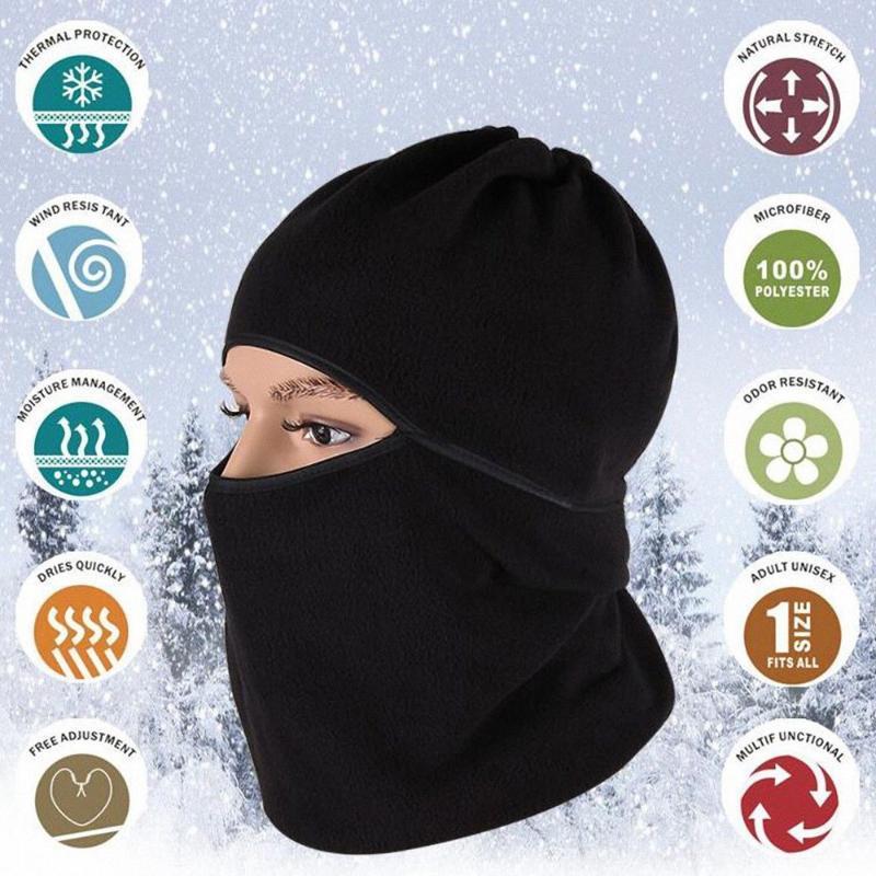 25# Winter Fleece Balaclava Full Face Masks Thermal Warmer Cycling Hood Liner Sports Ski Bike Riding Snowboard Shield Hat Cap1, As pic
25# Winter Fleece Balaclava Full Face Masks Thermal Warmer Cycling Hood Liner Sports Ski Bike Riding Snowboard Shield Hat Cap1, As pic