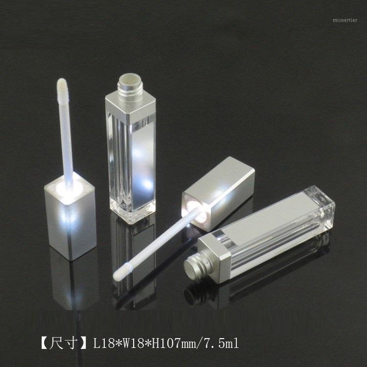 10/30/50pcs 7.5ml Empty Makeup DIY Lip gloss bottle Black/silver Square Lip Gloss Tube with LED Light mirror Labial glair bottle1
10/30/50pcs 7.5ml Empty Makeup DIY Lip gloss bottle Black/silver Square Lip Gloss Tube with LED Light mirror Labial glair bottle1