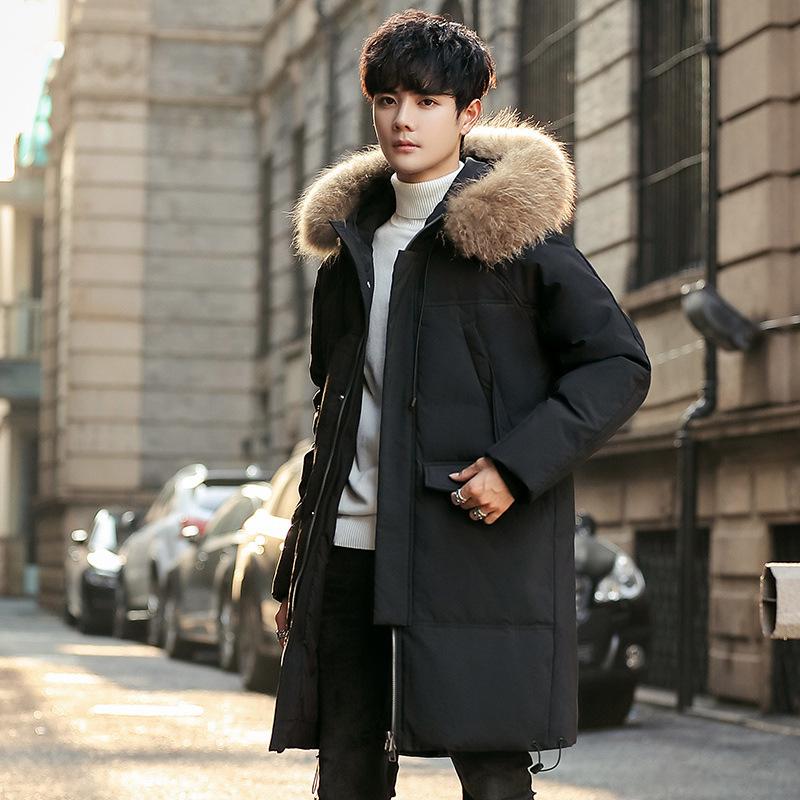 Winter men's mid-length down jacket thick Korean youth jacket student tooling casual, M895-3
Winter men's mid-length down jacket thick Korean youth jacket student tooling casual, M895-3