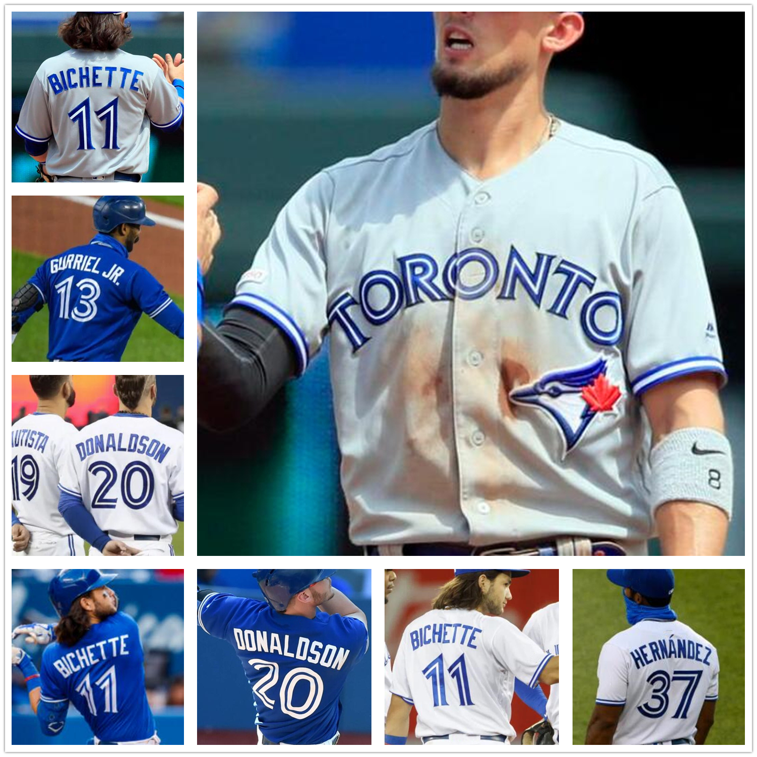 Toronto College Baseball Wears Blue Vladimir Guerrero Jr. Jays Cavan Biggio Hyun-Jin Ryu Yamaguchi Randal Grichuk Drury Hernandez Jansen, As pics
Toronto College Baseball Wears Blue Vladimir Guerrero Jr. Jays Cavan Biggio Hyun-Jin Ryu Yamaguchi Randal Grichuk Drury Hernandez Jansen, As pics