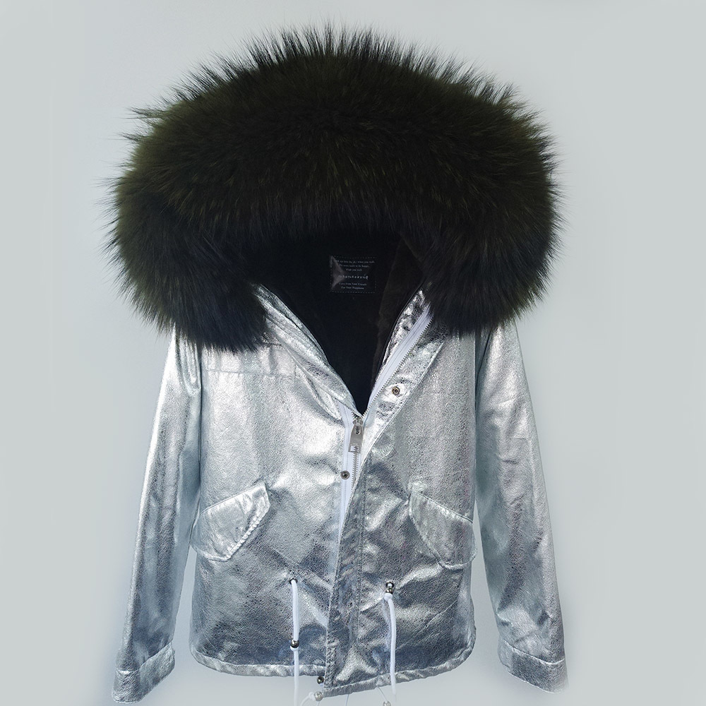 MAO MAO KONG Parkas woman winter jacket short Women Fur Collar hooded coat Casual Cotton Outwear Hot 201027