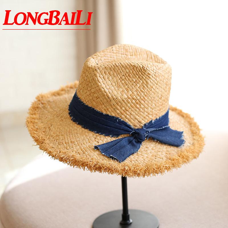 Wide Brim Hats Summer Casual High Quality Raffia Straw Fedoras Women's Sun Beach Hat Chapeu ELDS015, Khaki
Wide Brim Hats Summer Casual High Quality Raffia Straw Fedoras Women's Sun Beach Hat Chapeu ELDS015, Khaki